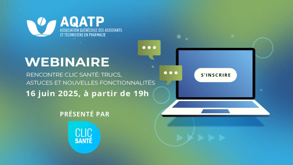 Formation : Rencontre Clic Santé : trucs, astuces et nouvelles fonctionnalités